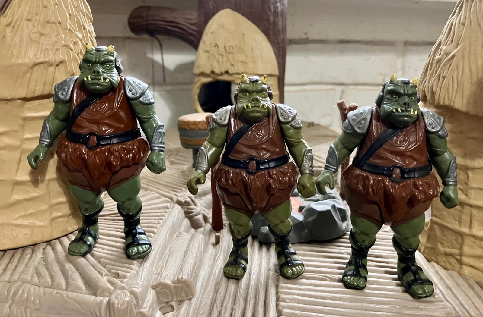 Star Wars ROTJ Kenner Vintage Gammorean Guard Lot!