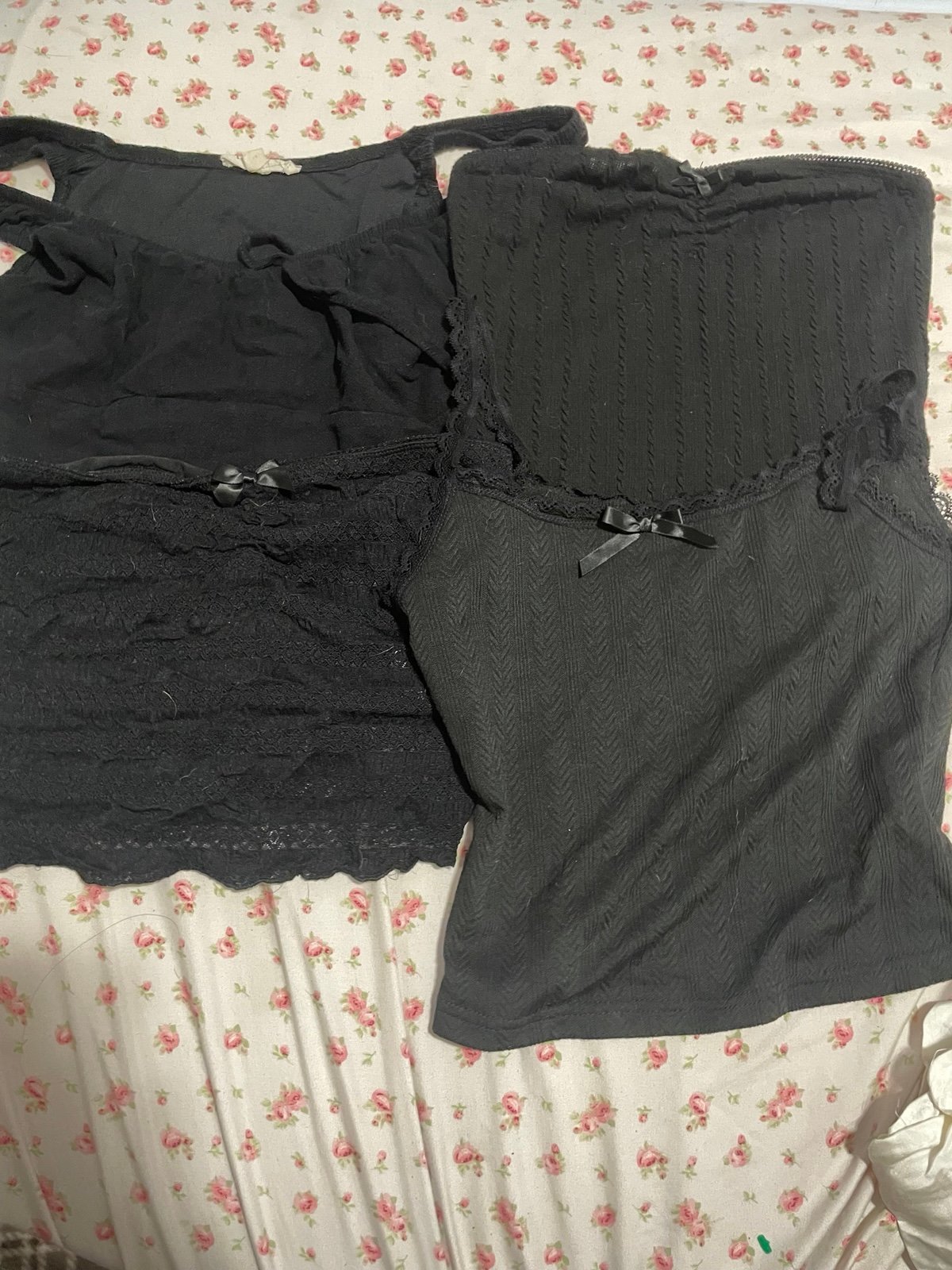 a bunch of crop tops *not 100*
