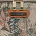 American Tourister Vintage Luggage Tropical Tapestry Makeup Train Case Carry Bag