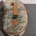 American Tourister Vintage Luggage Tropical Tapestry Makeup Train Case Carry Bag