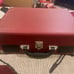 Vintage 3-Speed Bluetooth Portable Suitcase Record Player with Built-in Speakers