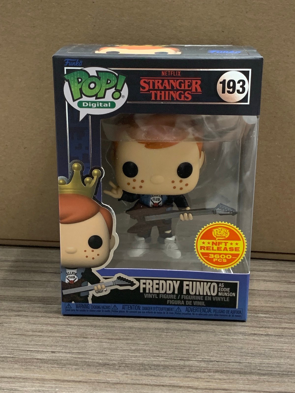 Freddy Funko as Eddie Munson 193 NFT Funko Pop!