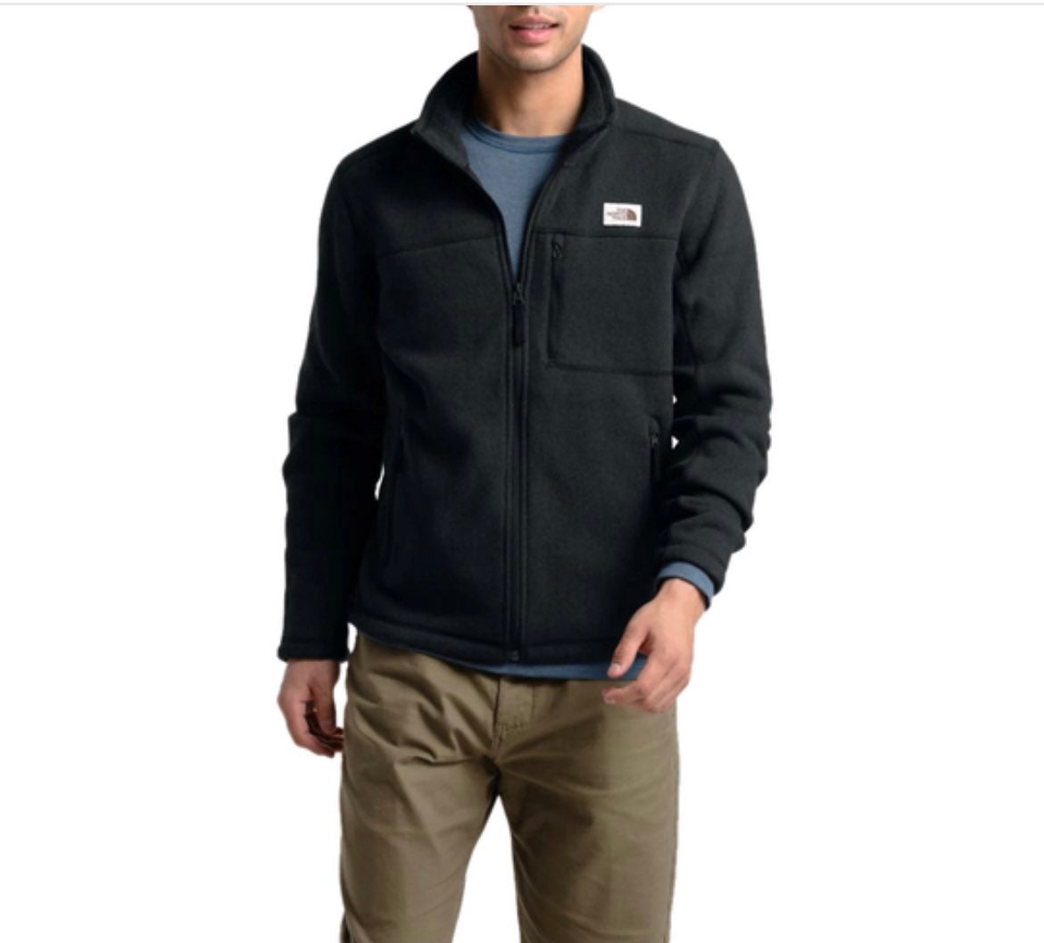 THE NORTH FACE MEN'S GORDON LYONS FULL-ZIP JACKET (TNF BLACK HEATHER)