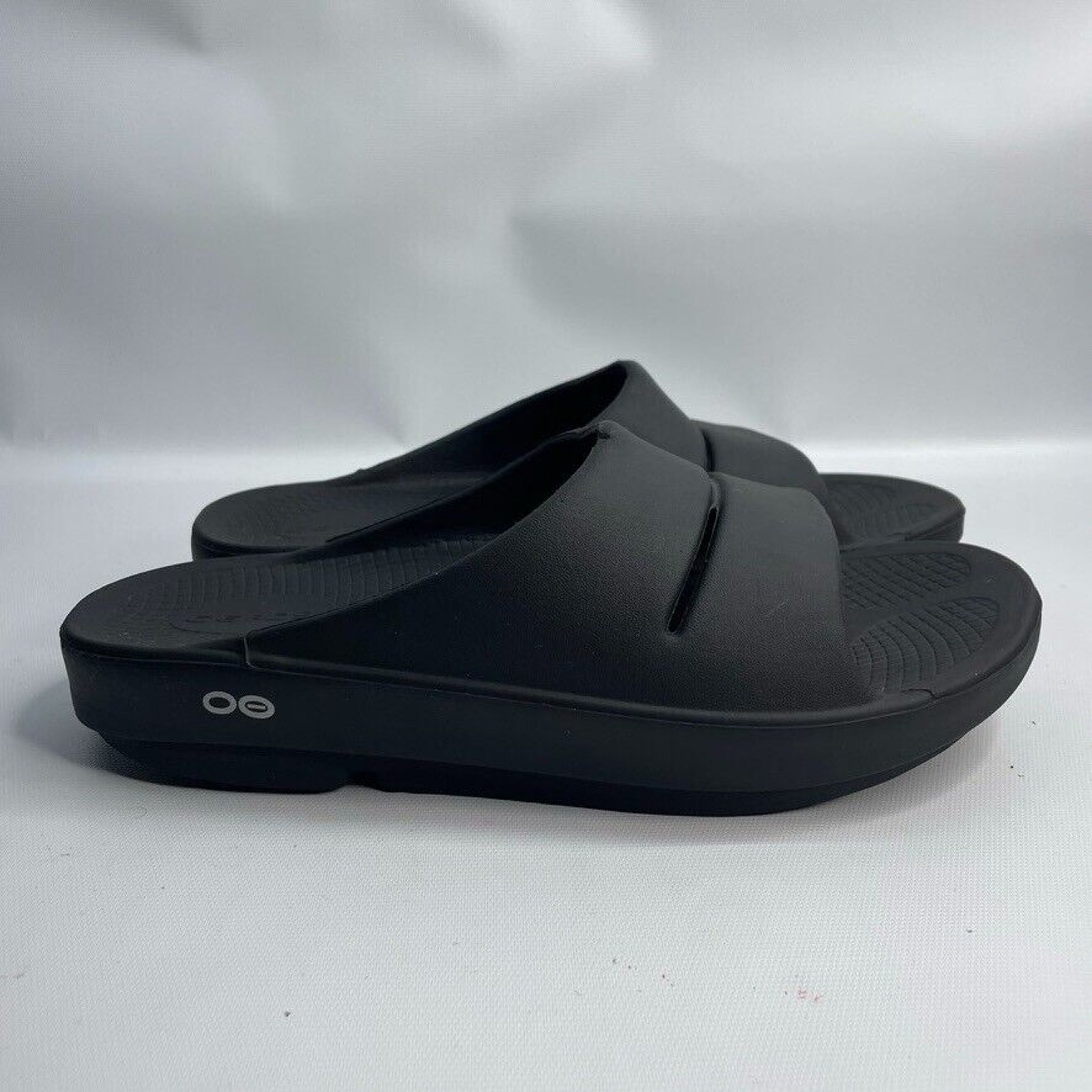 OOFOS OOAHH Sport Slide Sandal Mens 8 Womens 10 Comfort Recovery - Preowned