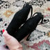 Sam Edelman Yancy Black Suede Block Heel Ankle Strap Sandal Heels 8