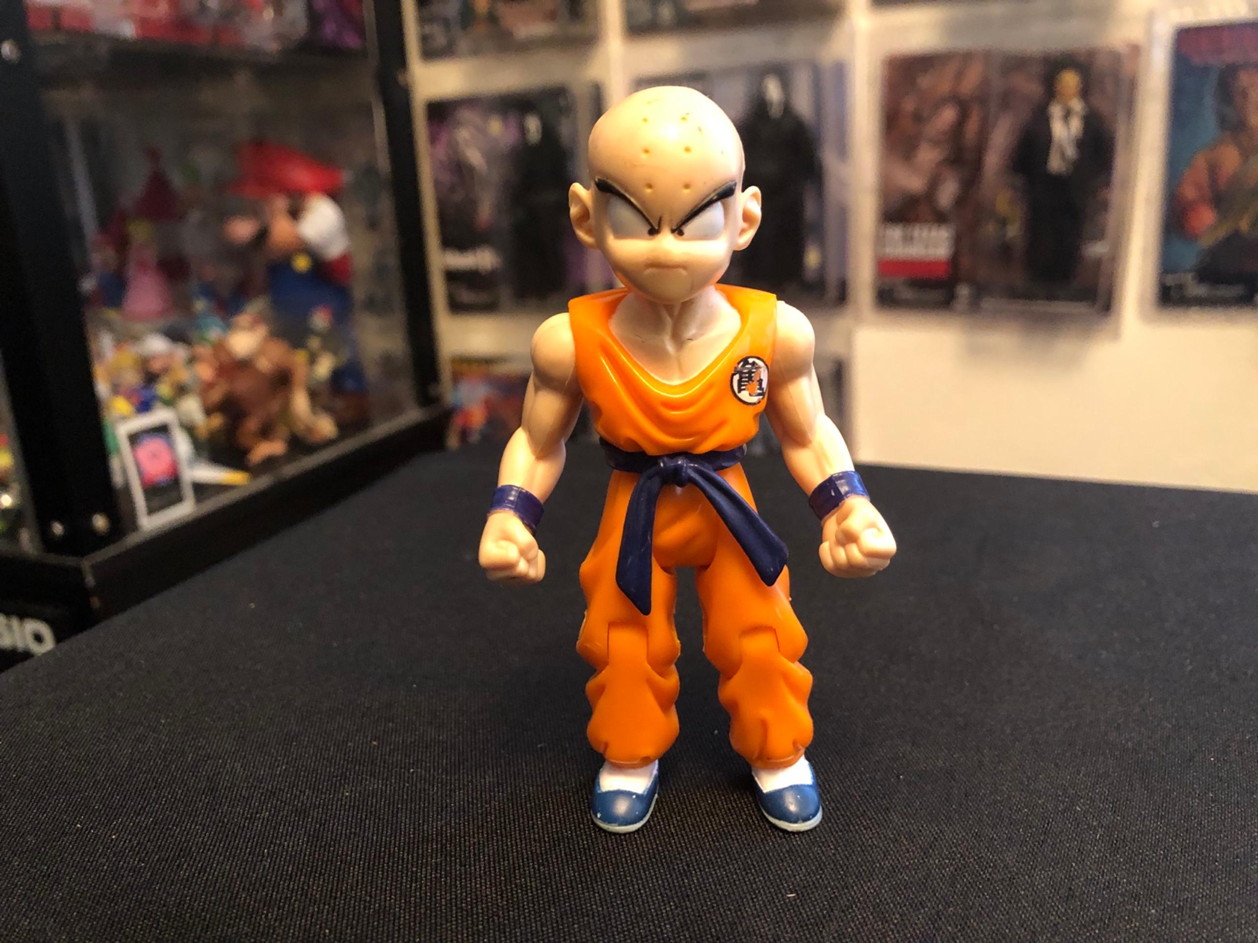 VINTAGE DRAGON BALL Z IRWIN KRILLIN ACTION FIGURE.