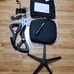 Ergonomic Office Chair, Mid Back Desk Chair with Adjustable Height Dark Black