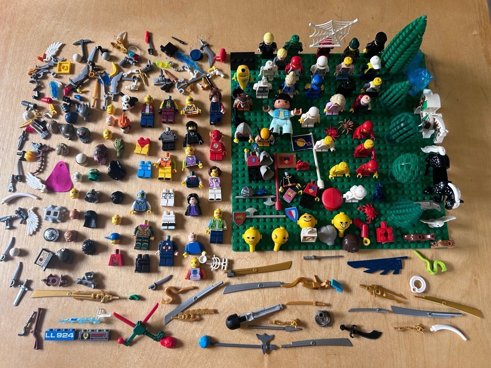 Mix Lego Minifigures Lot of Vintage/ New, Astronauts, Knights, BIG Heads