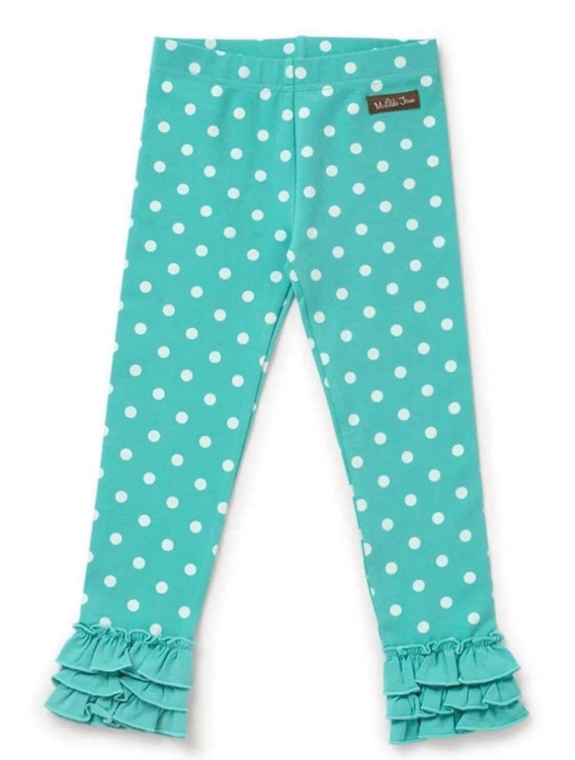 Size 2 Matilda Jane Dance With Me Polka Dots Legging