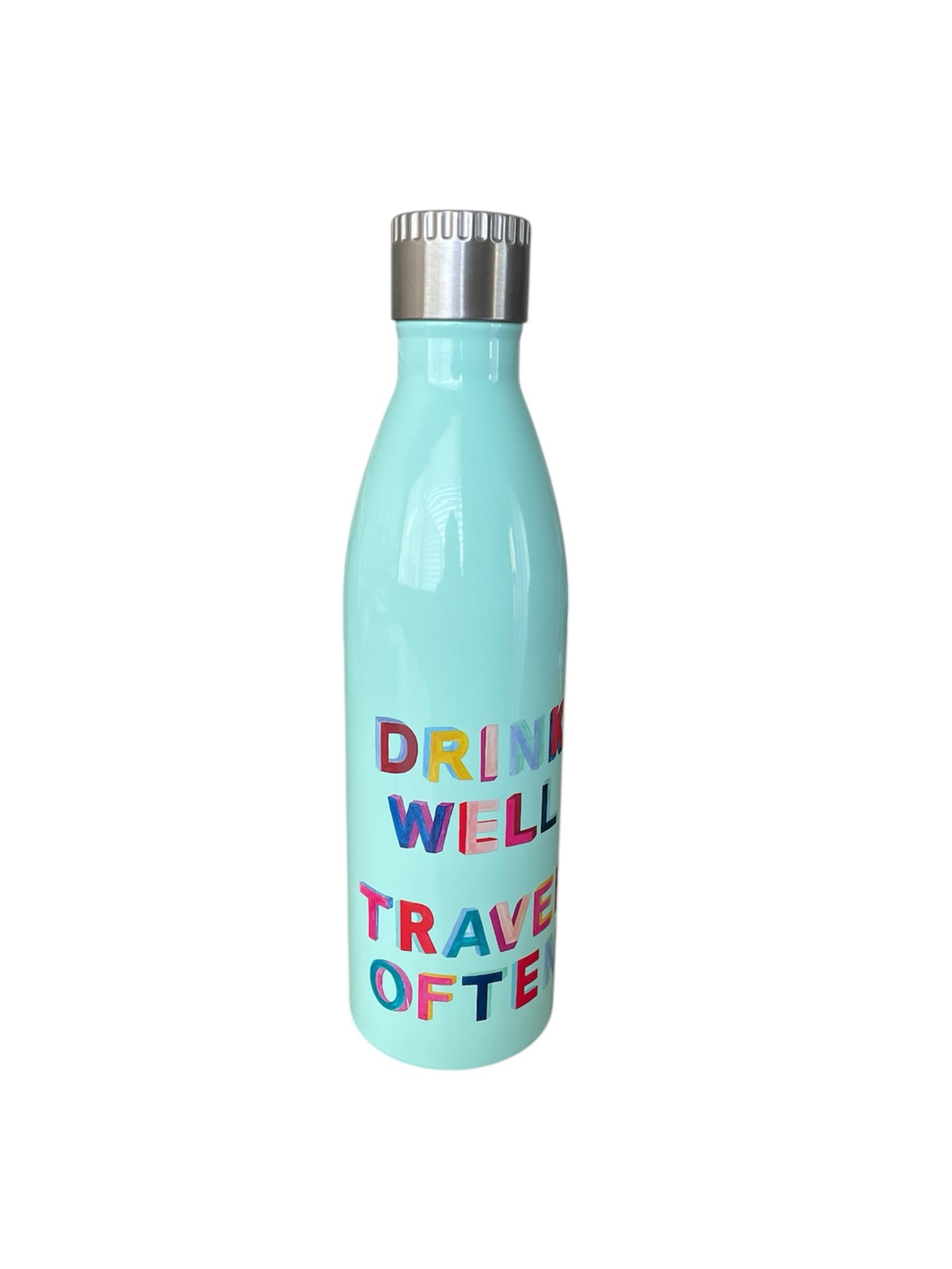 Anthropologie Insulated Stainless Steel Water Bottle 25Oz