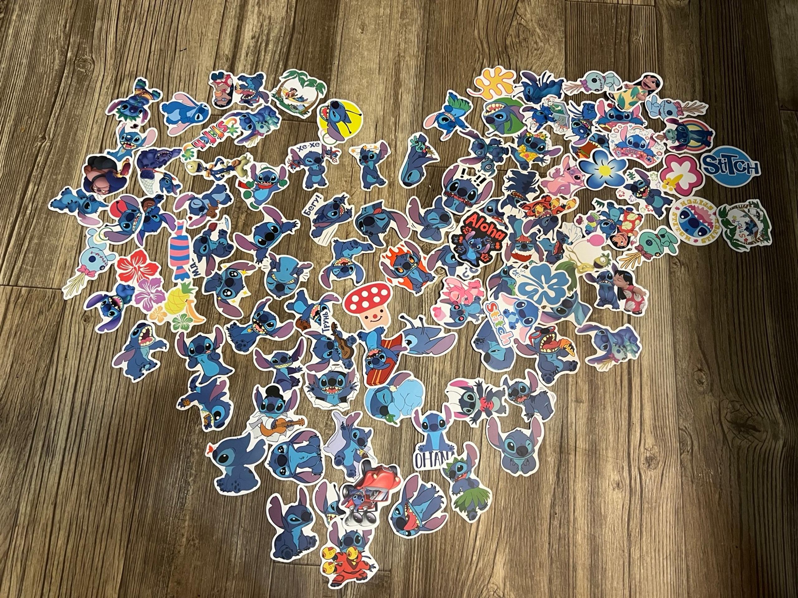 100 piece Disney lilo and stitch stickers lot new