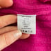 Soft by Naadam 100% Cashmere V Neck Boyfriend Pullover Size XXS Fuchsia Luxury
