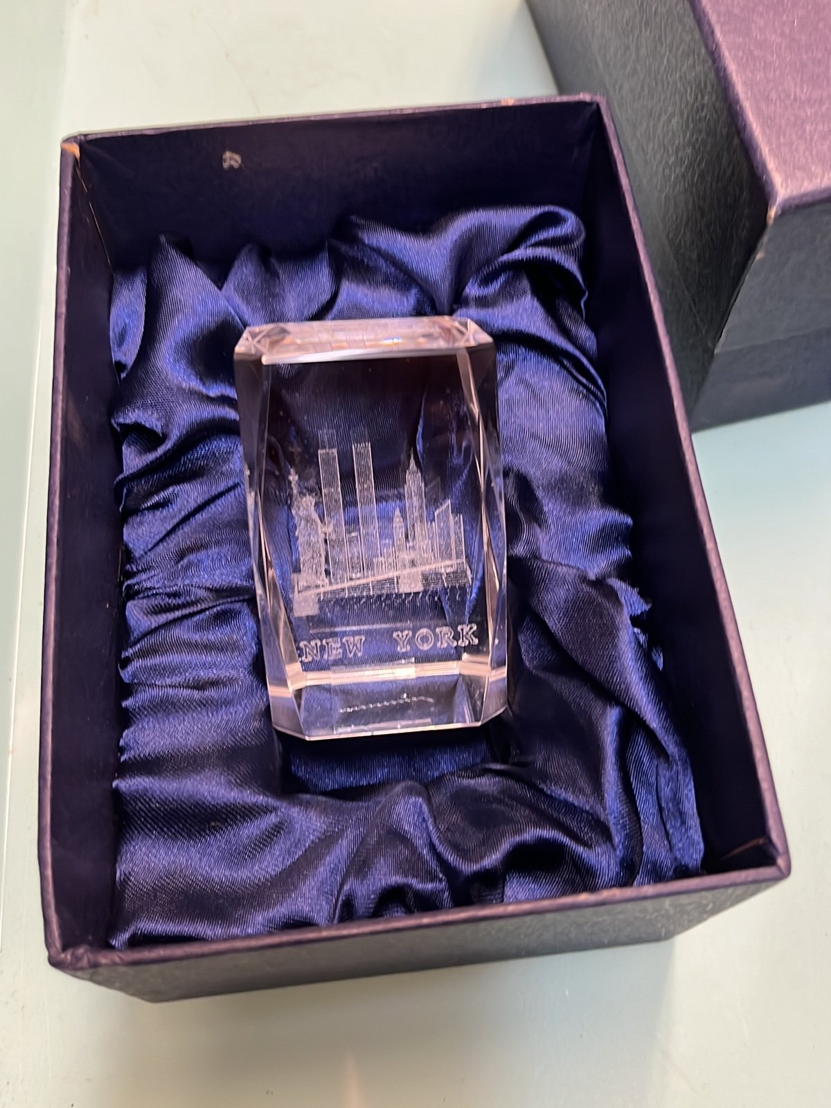 Sorelle Etched Crystal New York