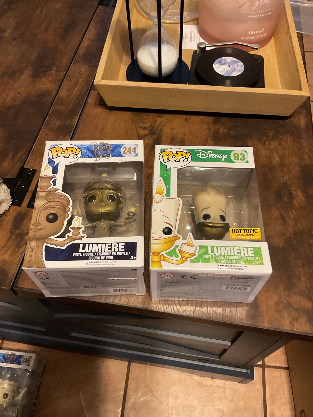 2 beauty and the beast Funko pops