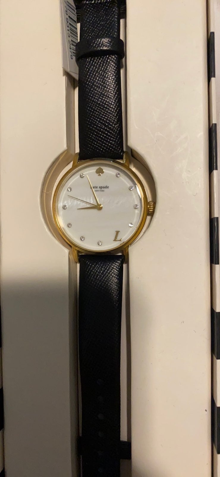 ✨NIB KATE SPADE 'L' WATCH✨