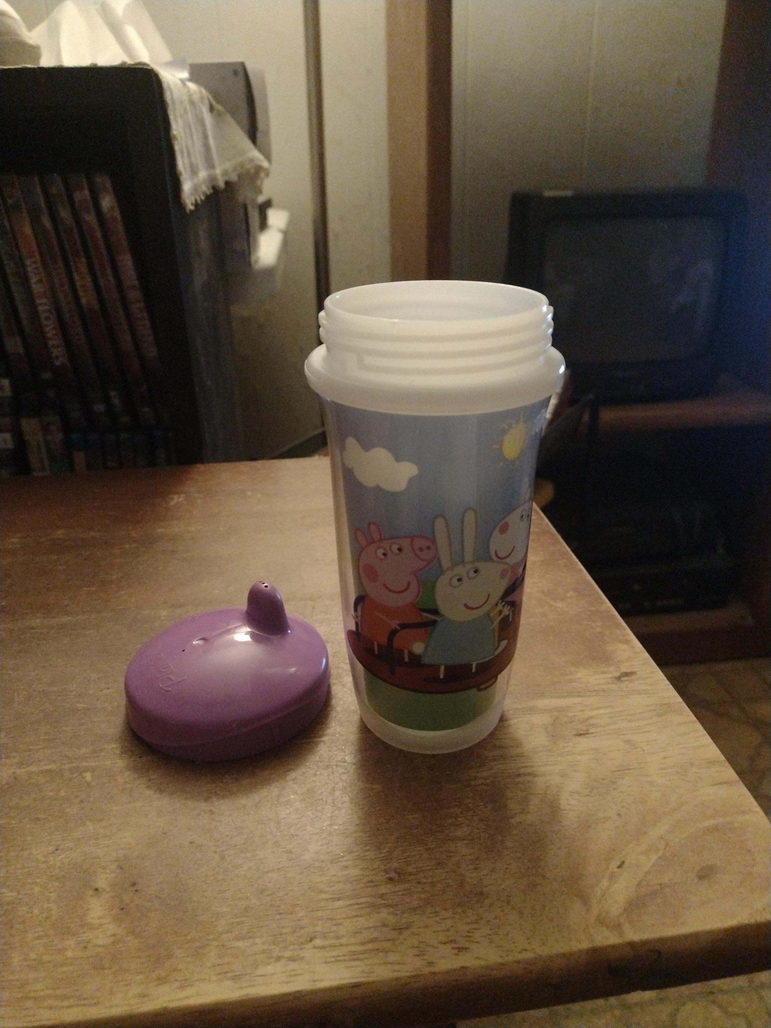 Playtex Sipsters Peppa Pig Sippy Cup Children's Spill-Proof Spout Cup 12 M