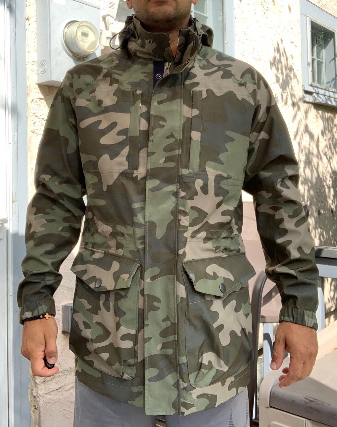 TOMMY ADAPTIVE CAMO JACKET L