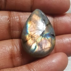 Labradorite Pears Shape Cabochon-LBDL-13-05