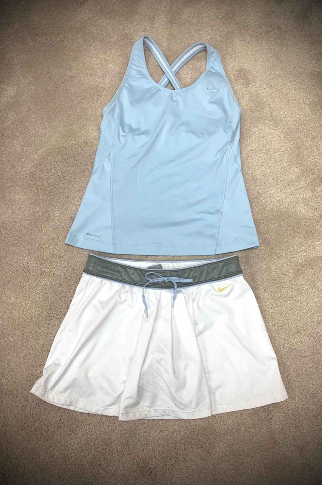 Nike White Tennis Skirt