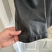 Men's Black Leather Flight Bomber Jacket Coat