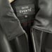 Men's Black Leather Flight Bomber Jacket Coat