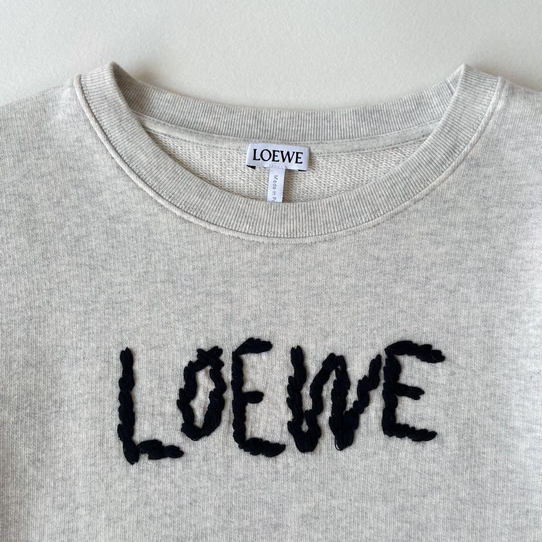 LOEWE Embroidered Sweatshirt Logo Embroidery