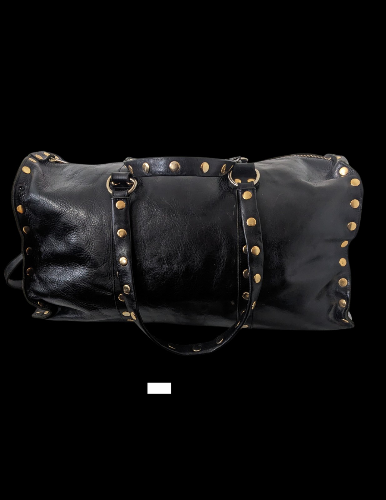 Hammitt LAX Travel Duffle Duffel Bag- Black - Leather - Preowned
