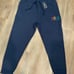 POLO RALPH LAUREN Colorblock Polo Logo Jogger Pants Navy Blue Men's Sz 2XL