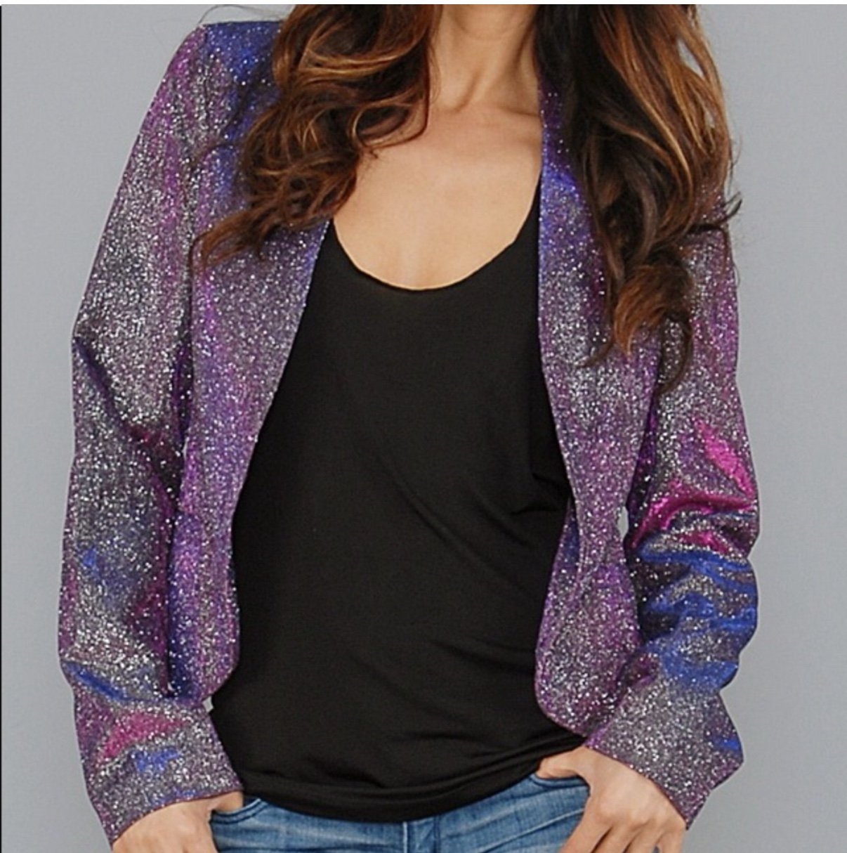 Brian Litchenberg shimmer blazer