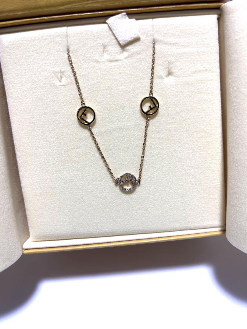 FENDI Gold-Tone Necklace
