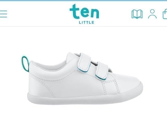 Ten Little Everyday Original, Simply White NWOT/NO BOX. Size 10