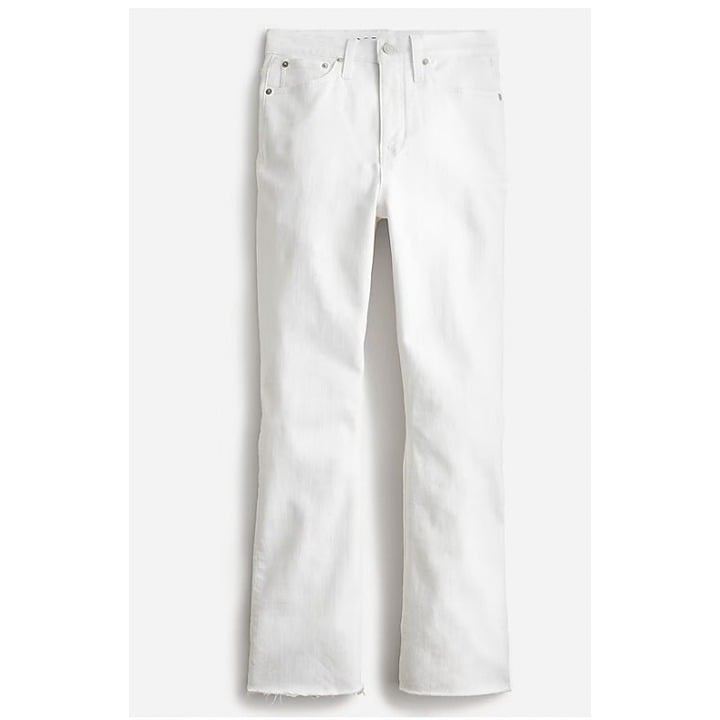 J.Crew Womens 128 Tall 10 Demi Boot Crop Jean White Size T29 BF541