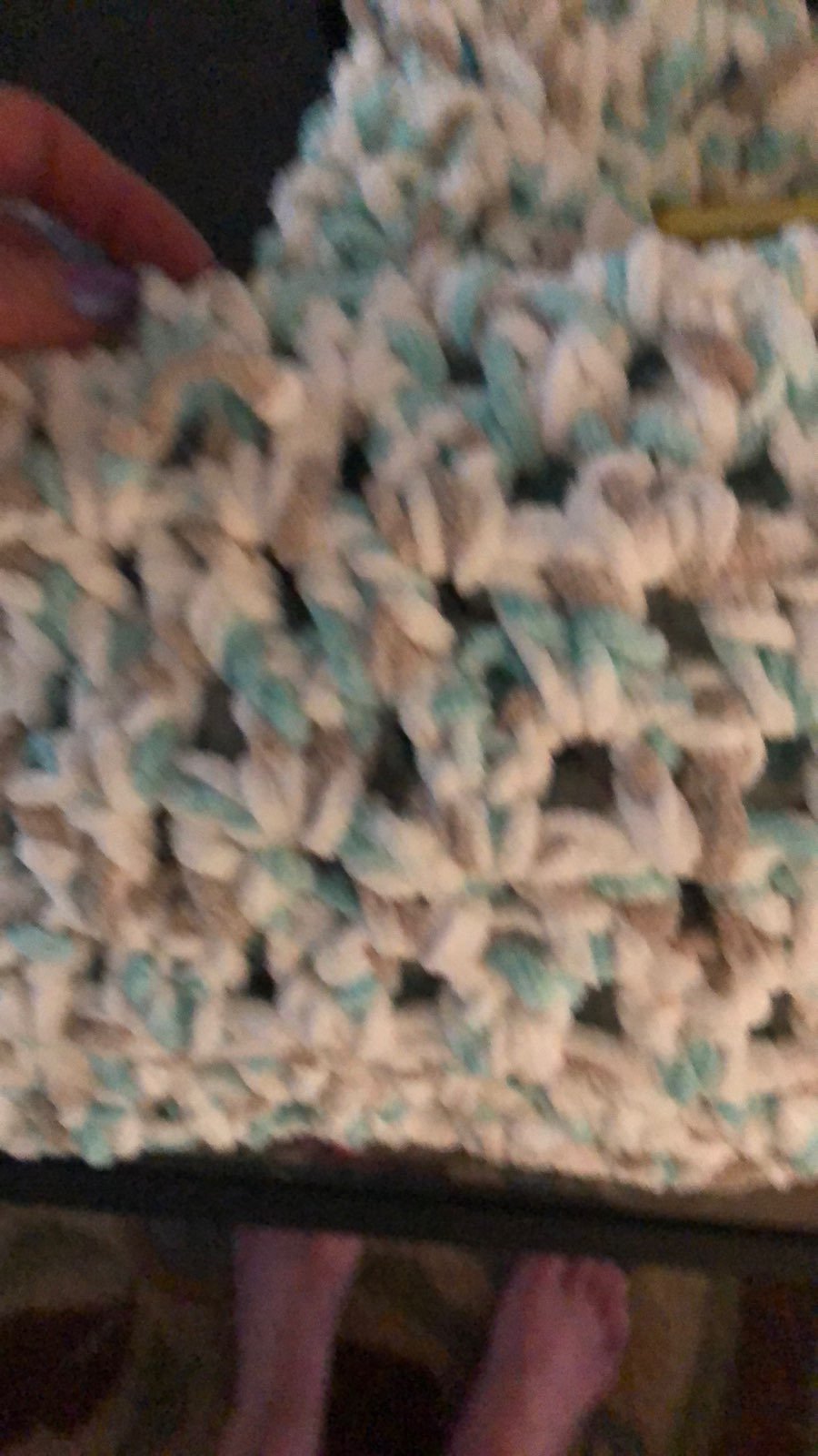 Hand crafed baby crocheet baby blanket