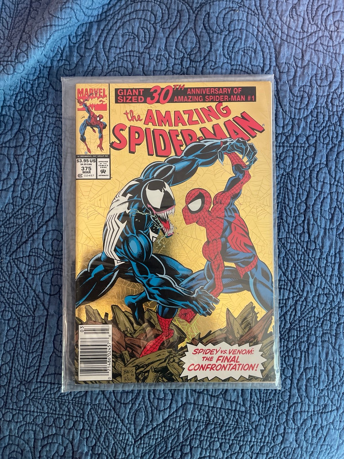Amazing Spider-Man 375 comic book