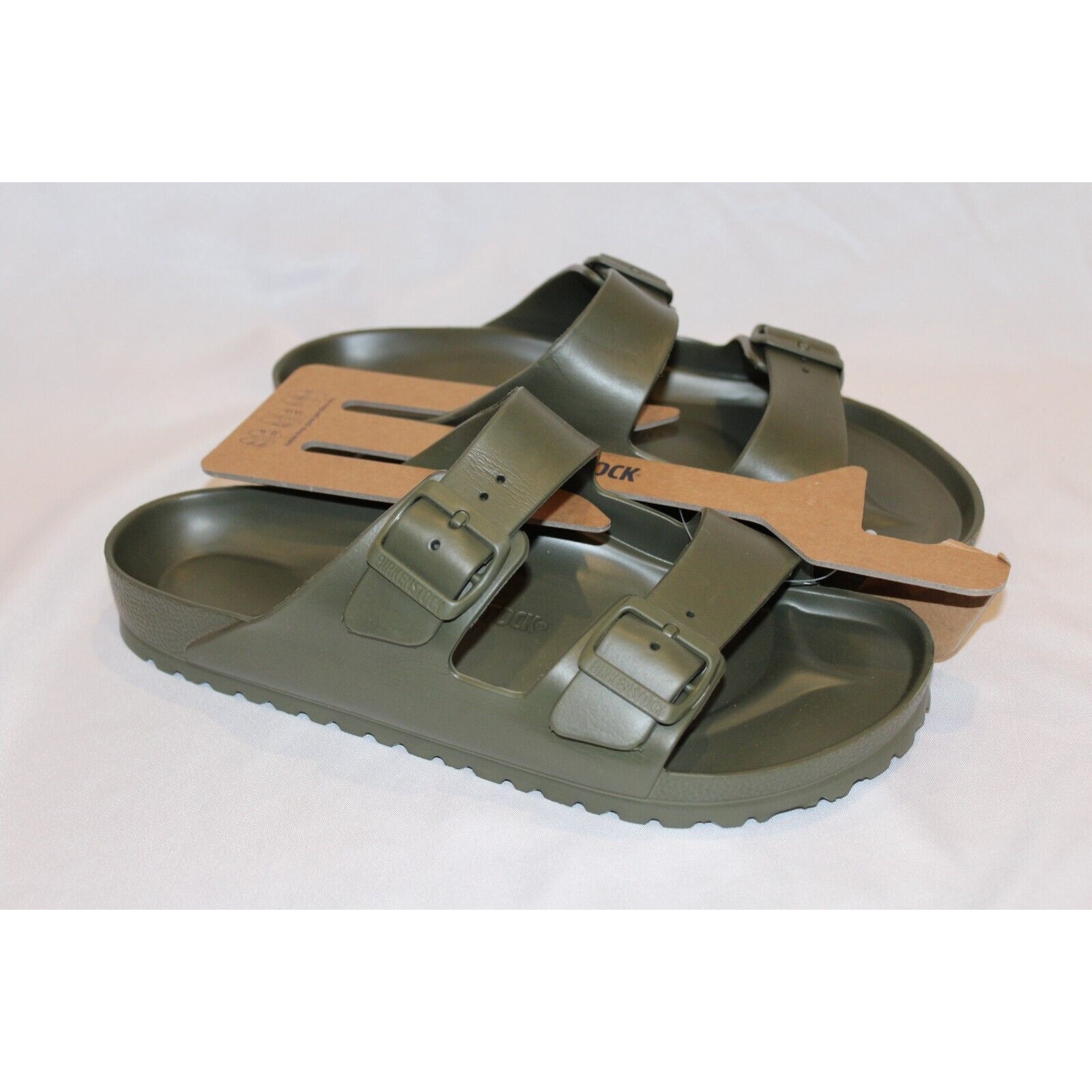 Birkenstock Arizona Essentials EVA Slide Men's Sandal GREEN Medium/Narrow EU 46