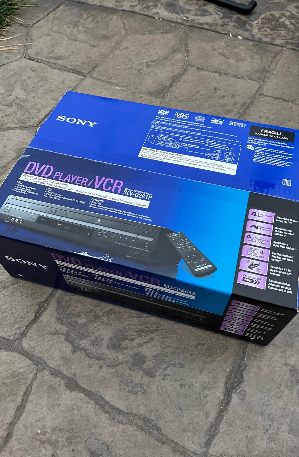 BRAND NEW In Box Sony SLV-D281P DVD VCR