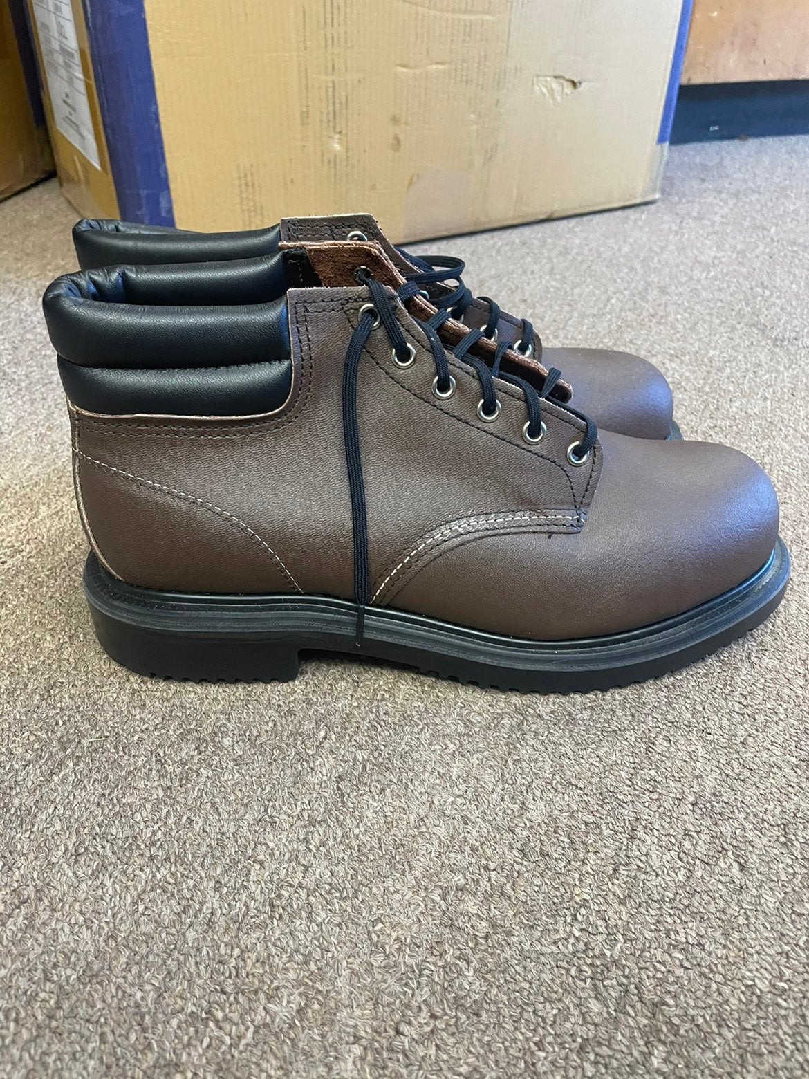 Red Wing Work Boots Steeltoe Mens 10 E3