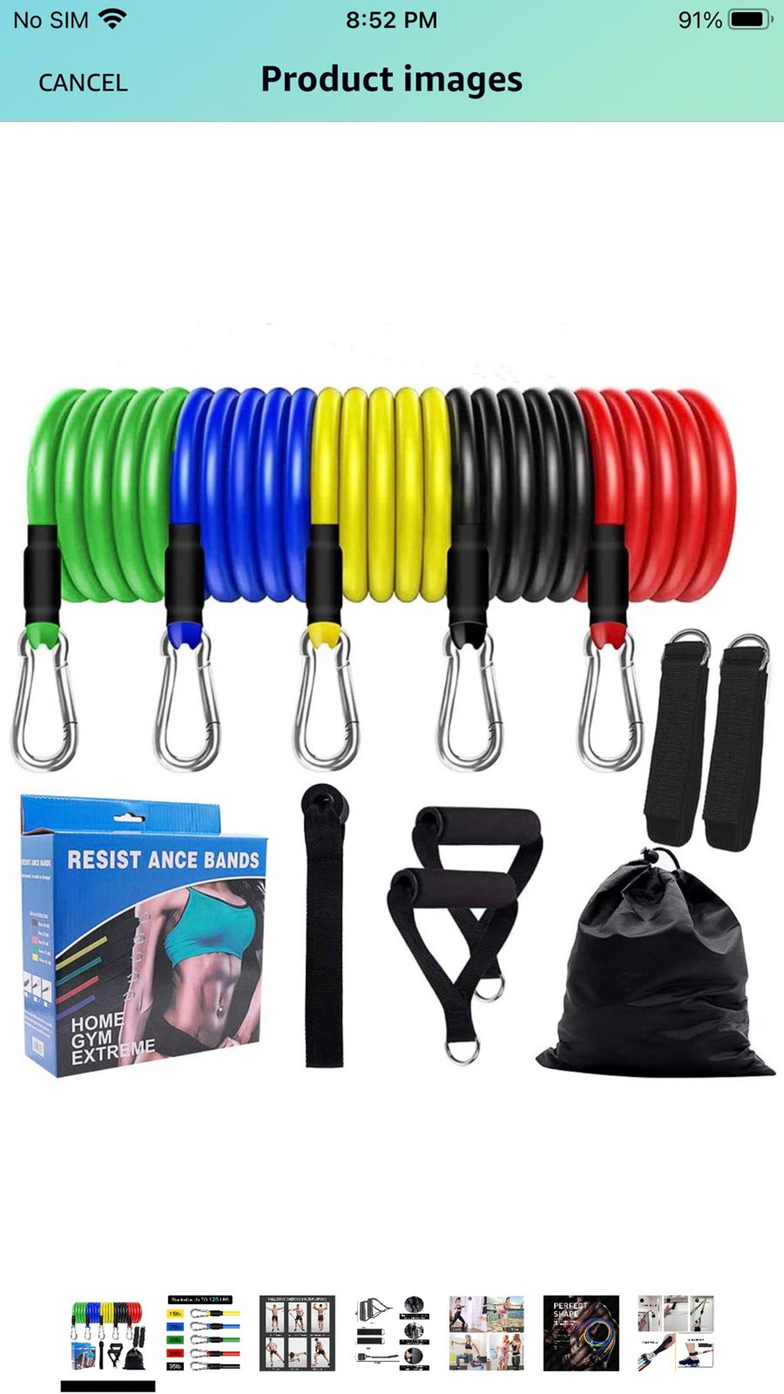 Resistance bands Set