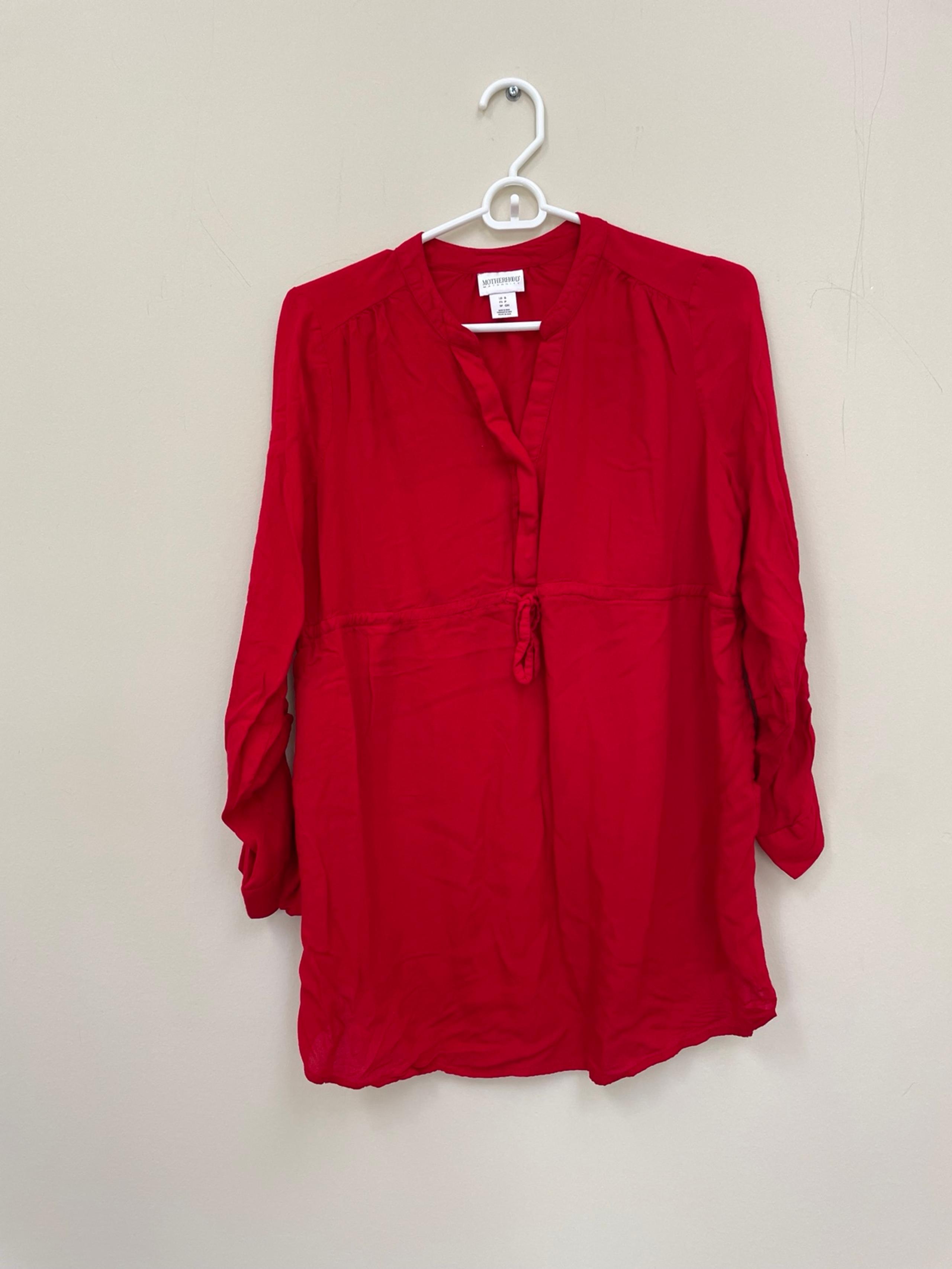 Motherhood Maternity Blouse Small