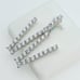 925 Sterling Silver Cubic Zirconia Initial Pendant, UU1P6A6189