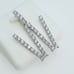 925 Sterling Silver Cubic Zirconia Initial Pendant, UU1P6A6189