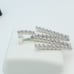925 Sterling Silver Cubic Zirconia Initial Pendant, UU1P6A6189