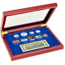 The Declaration of Independence Coin and Stamp Collection