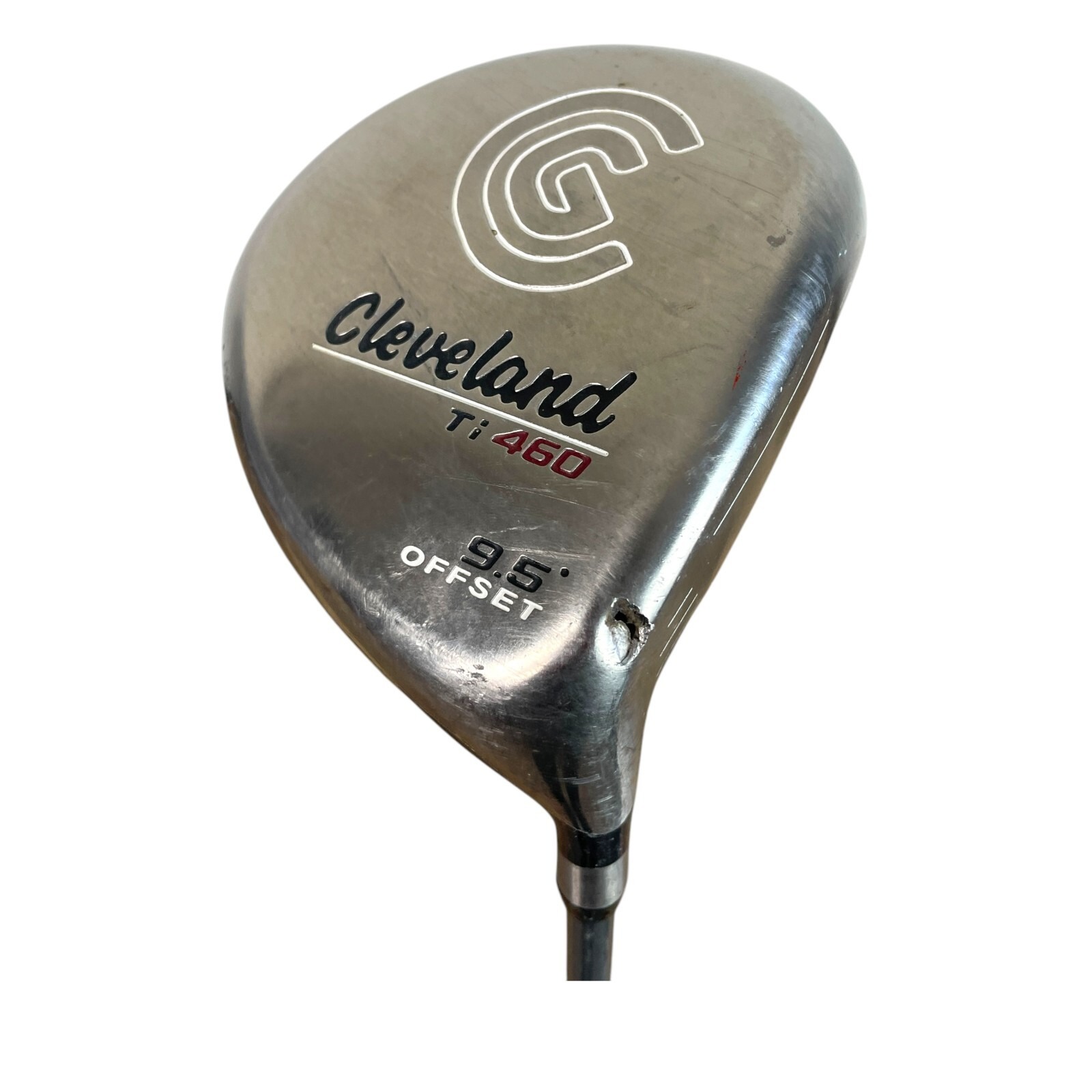 Cleveland Launcher Ti460 Offset Driver Golf Club Graphite Stiff Shaft 9.5 Deg RH