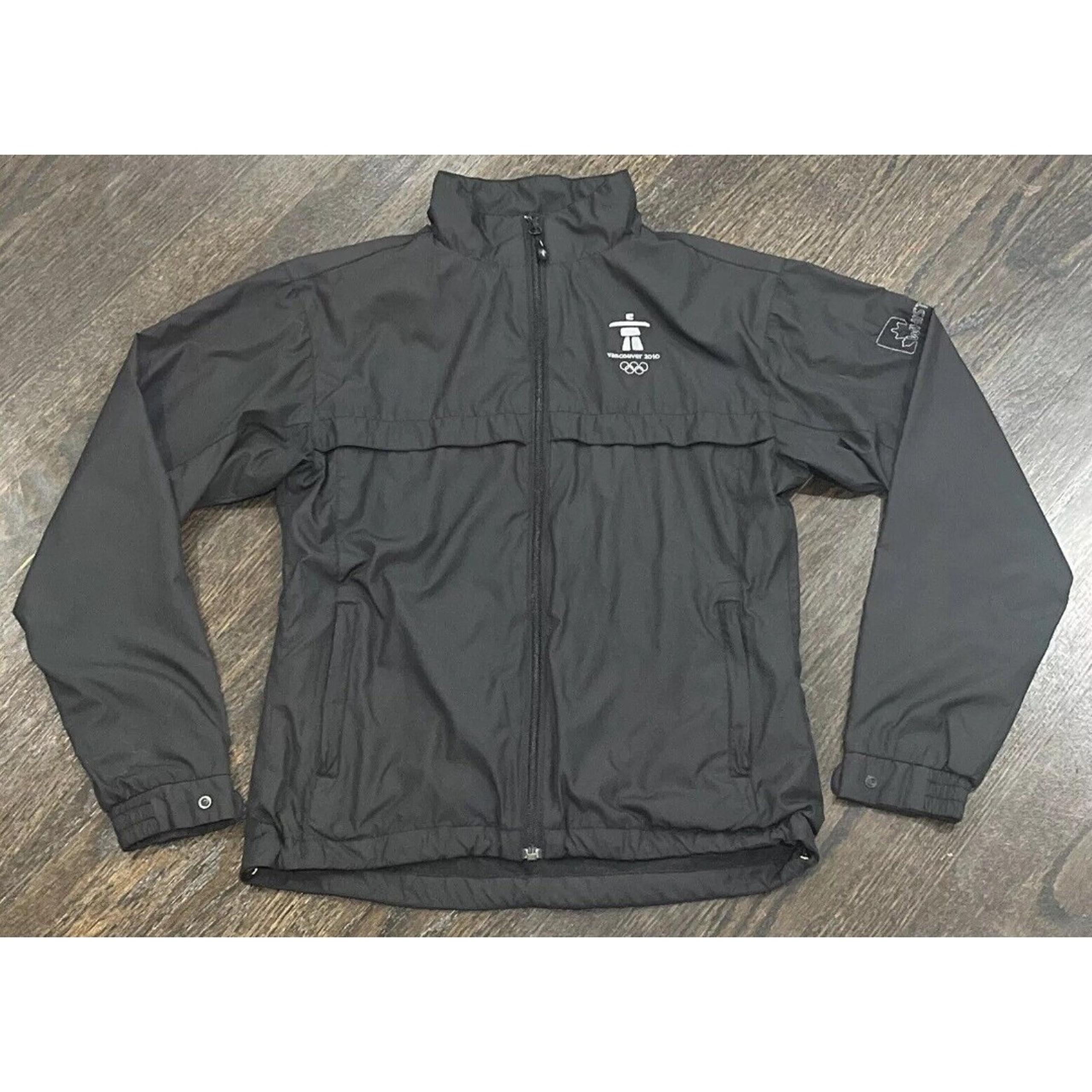 Sunice 2010 Olympics Vancouver Jacket Women’s Small Whistler Black Full Zip Vent