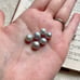 69 Pieces Half-Drilled Cultured Pearls for Jewelry Making
