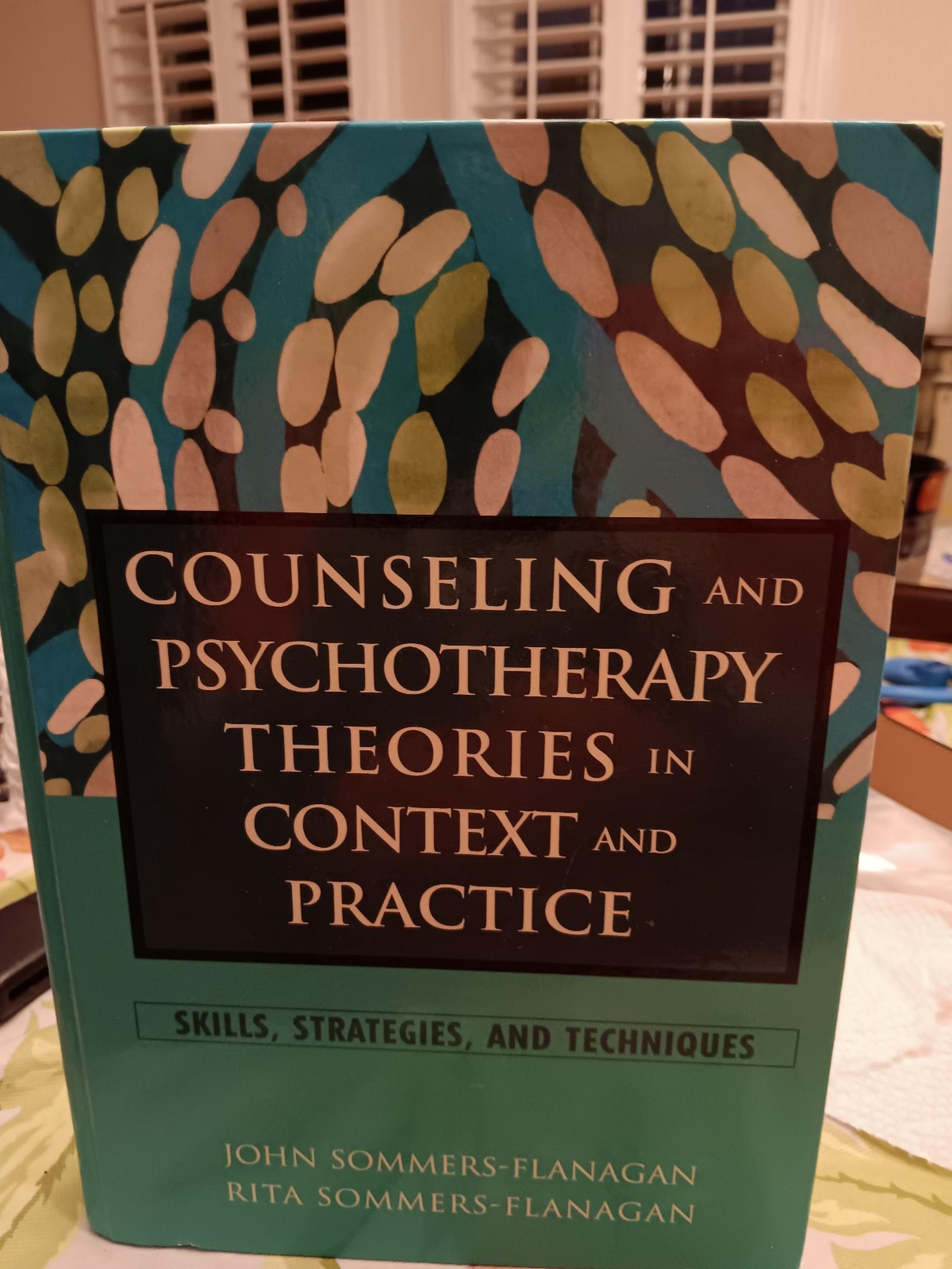 COUNSELING AND PSYCHOTHERAPY