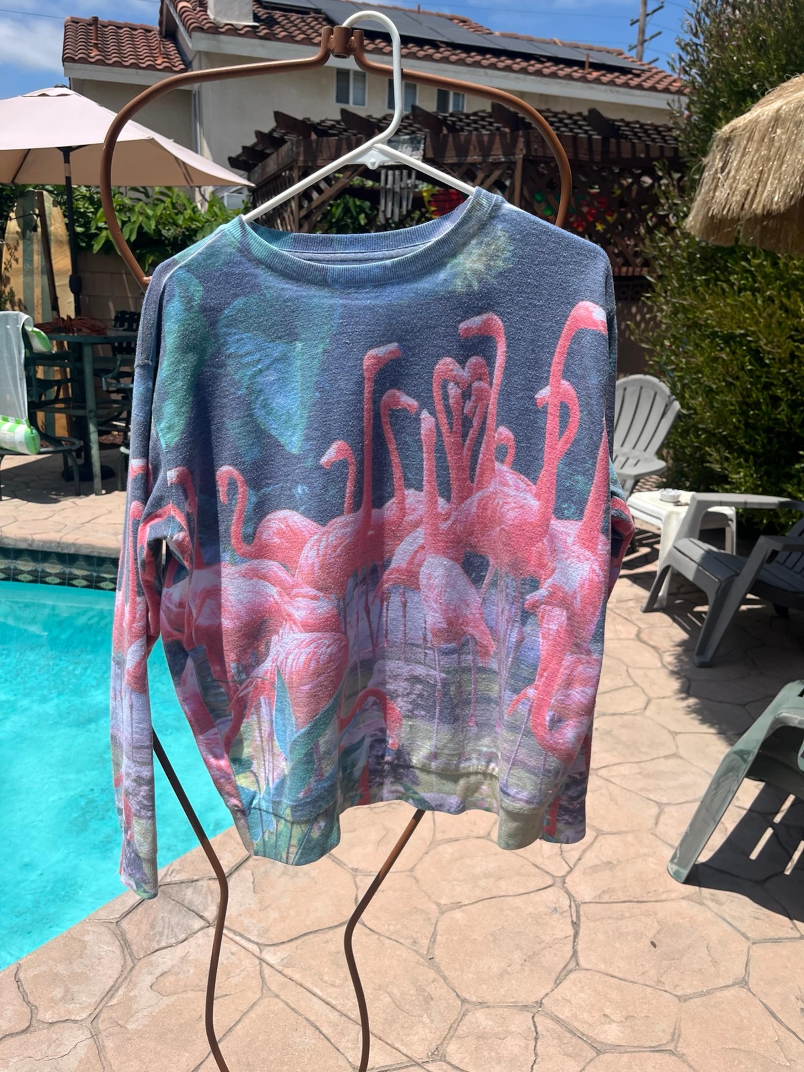 Freeze Flamingo Long Sleeve Shirt