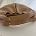 Laggo Nadia Leather Slouchy Hobo Shoulder Bag in Nude