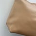 Laggo Nadia Leather Slouchy Hobo Shoulder Bag in Nude